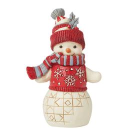 Jim Shore Heartwood Creek Nordic Noel Snowman Christmas Figure
