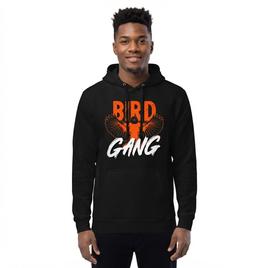 Mens Tailgate Baltimore Baseball Bird Gang Hoodie