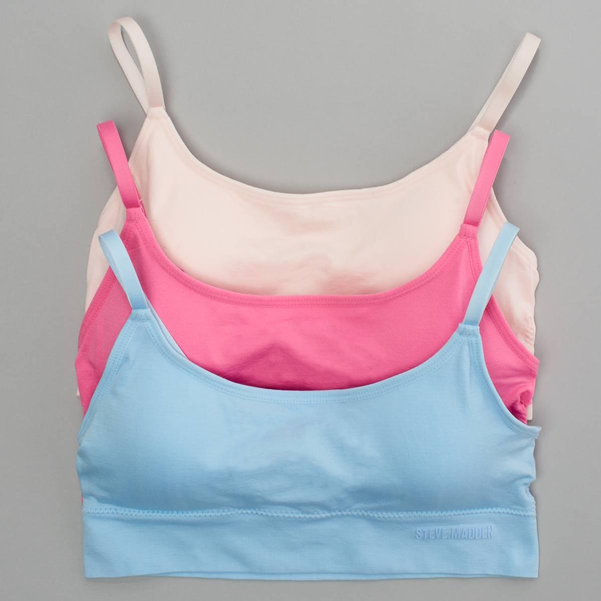 Womens Steve Madden 3pk. Seamless Comfort Bras SM57251A3