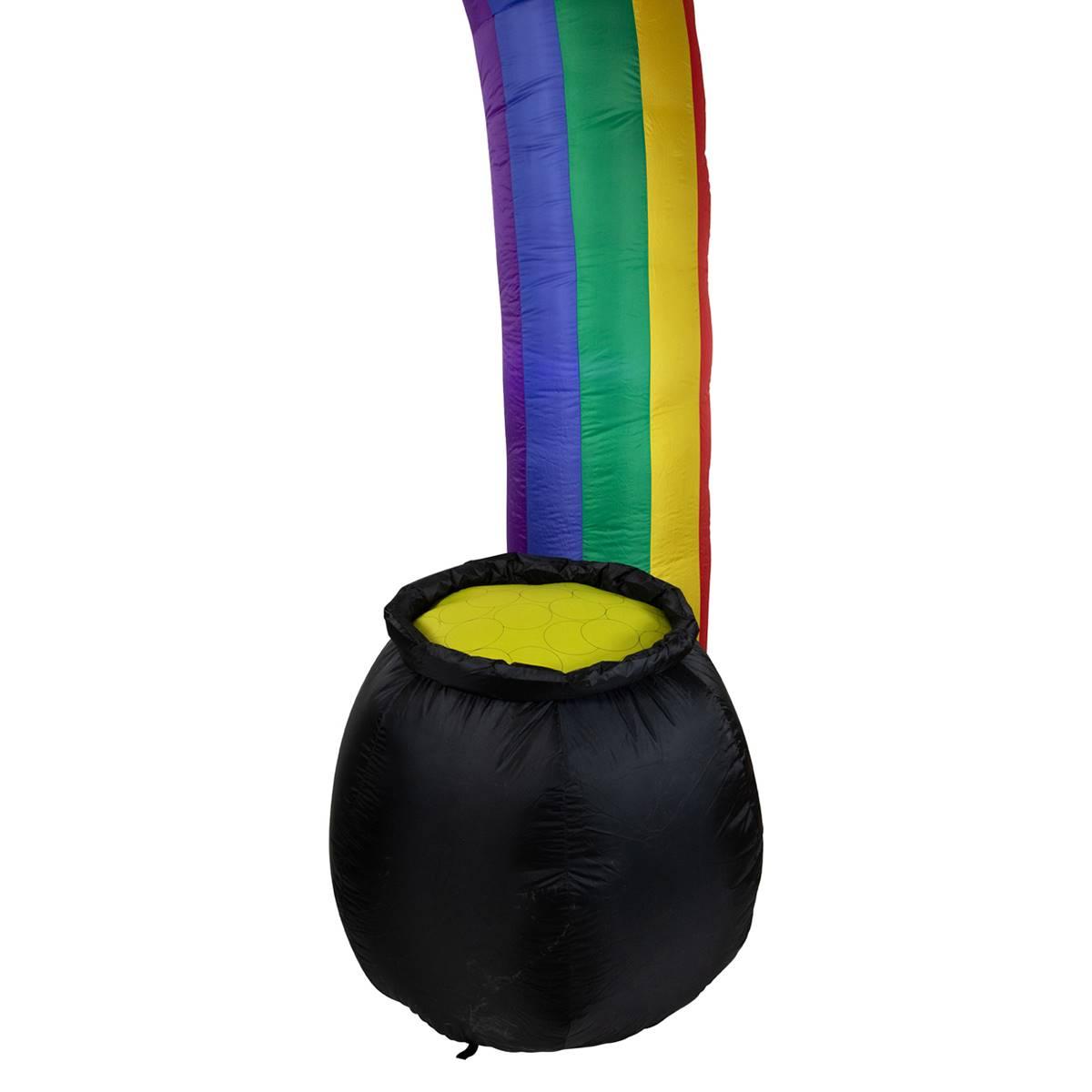 Northlight Seasonal 13'' Inflatable St. Patrick Rainbow Decoration