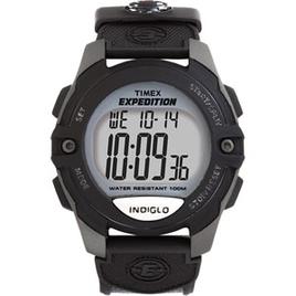 Mens Timex(R) Black Compass Watch - 40941