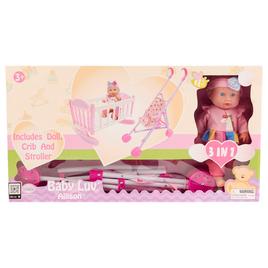 Uneeda 12- In Baby Luv / Stroller & Crib