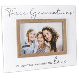 Malden Three Generations Border Script  - 4x6