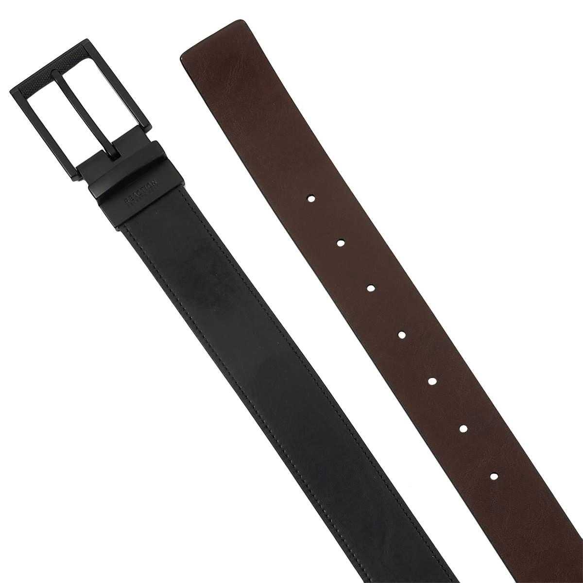 Mens Kenneth Cole(R) Reaction(tm) 35mm Reversible Stretch Dress Belt