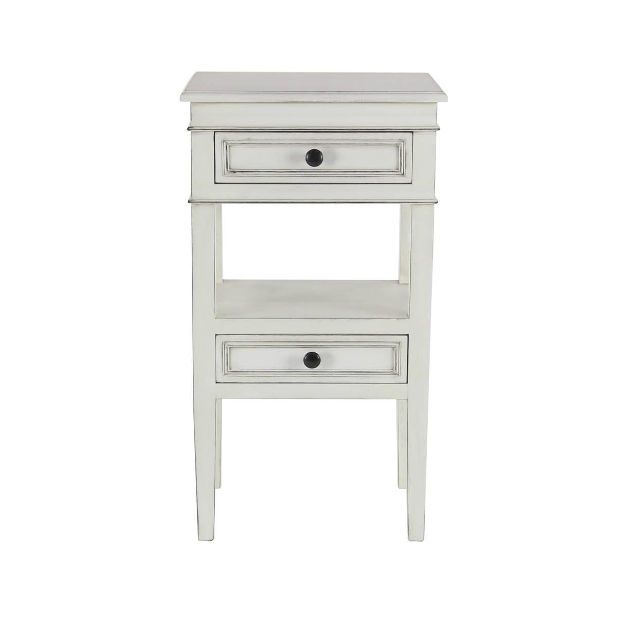 9th & Pike® White Pine Traditional Accent Table
