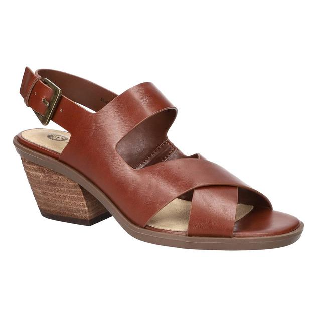 Womens Bella Vita Cameron Block Heel Slingback Sandals