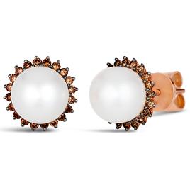 Le Vian Chocolatier(R) Vanilla Pearls(tm) Diamond Stud Earrings