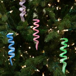 Northlight Seasonal 6ct. Sugar Coated Ribbon Candy Ornaments