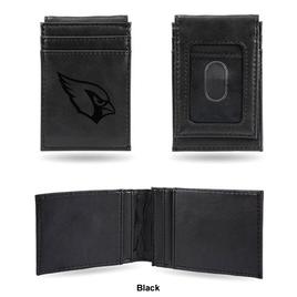 Mens NFL Arizona Cardinals Faux Leather Front Pocket Wallet
