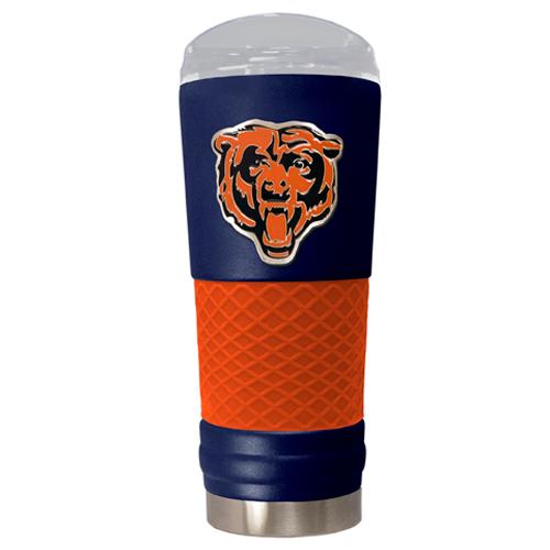 NFL Chicago Bears DRAFT Powder Coated Stainless Steel Tumbler