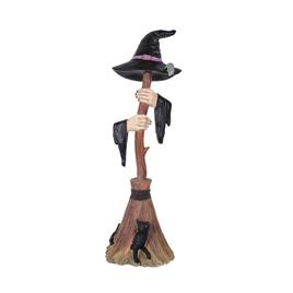 National Tree 48in. Broom with Arms & Witch Hat