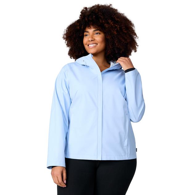 Plus Size Free Country X20 Waterproof Packable Jacket