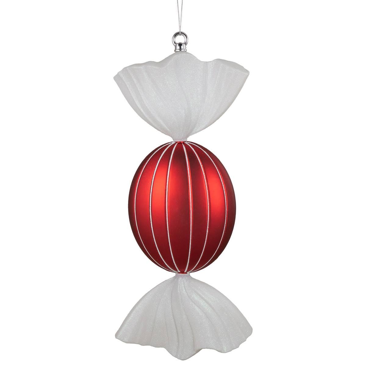 Northlight Seasonal 18in. Iridescent Christmas Candy Ornament