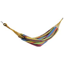 Northlight Seasonal 72in. Striped Cotton Double Brazilian Hammock