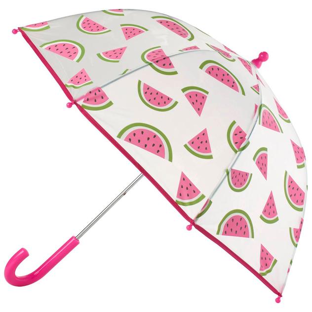 Girls Nicole Miller New York Frosted Watermelon Umbrella