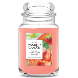 Yankee Candle(R) White  Strawberry Bellini 22oz. Jar Candle