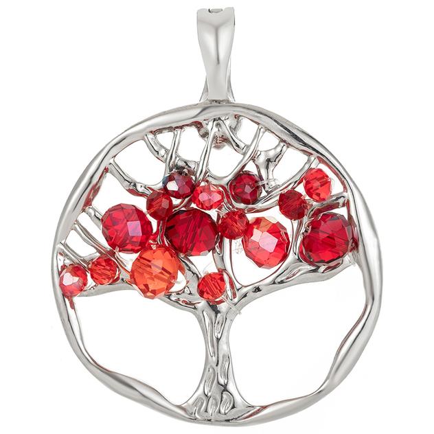 Wearable Art Multi-Color Tree of Life Enhancer Pendant