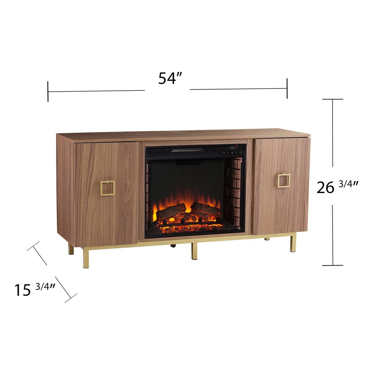 Southern Enterprises Yorkville Electric Fireplace