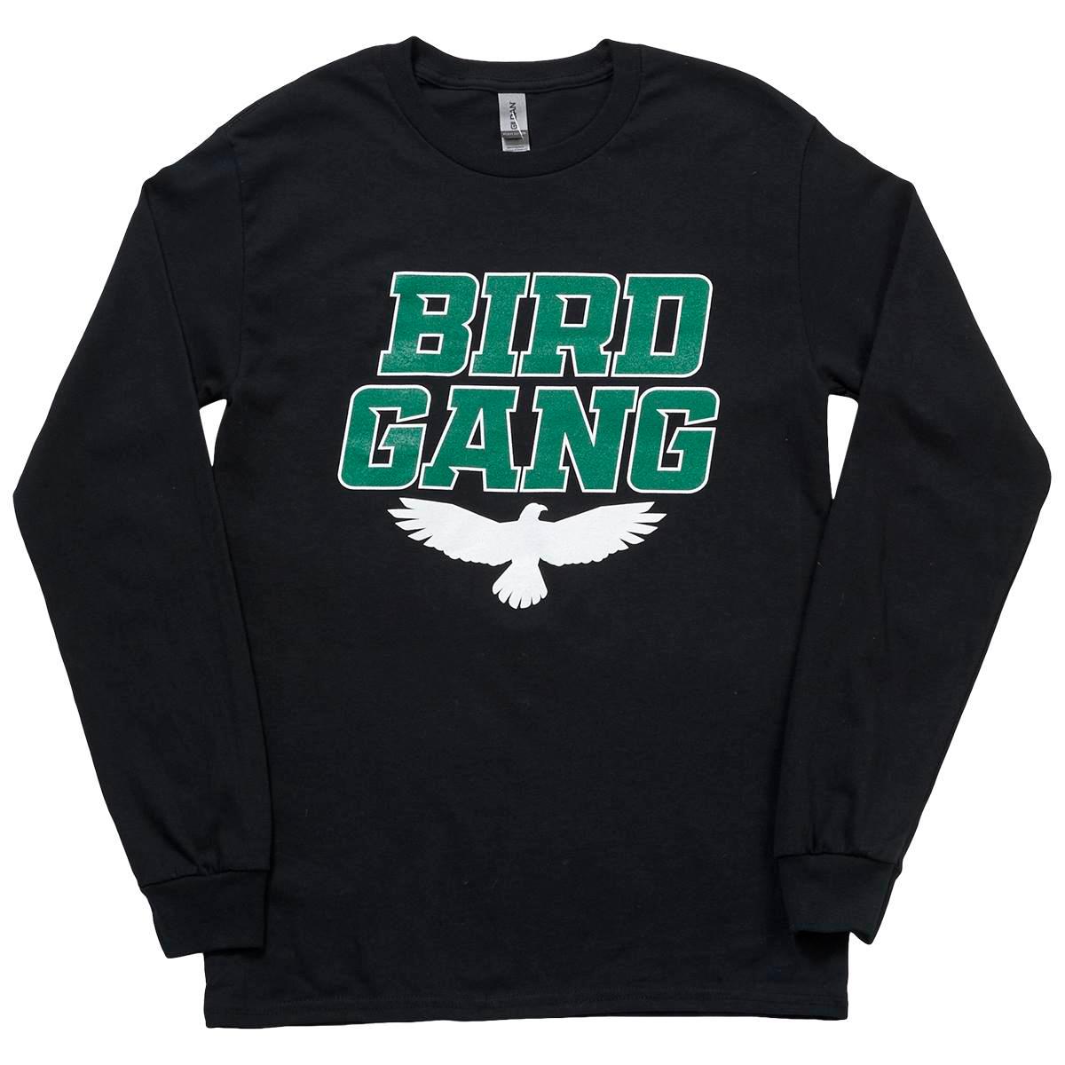 Mens Bird Gang Tailgate Long Sleeve Tee