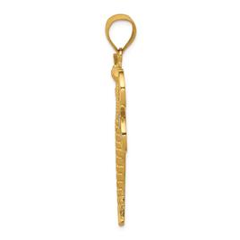 Gold Classics™ 14kt. Filigree Dragonfly Pendant