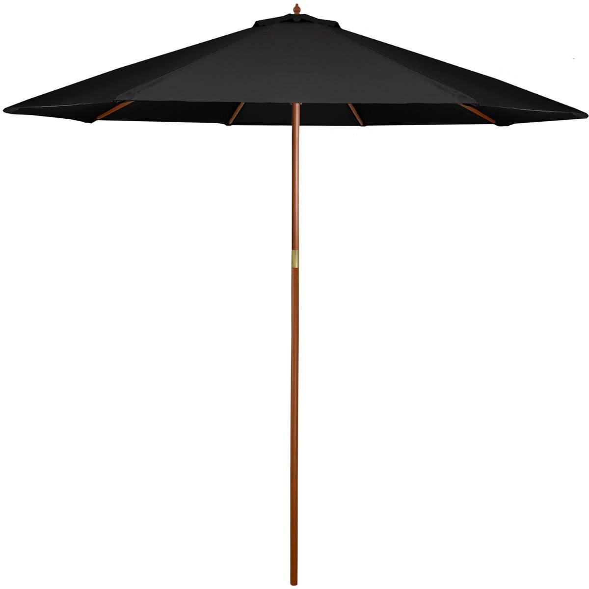 Northlight Seasonal 9ft. Patio Market Umbrella with Wooden Pole