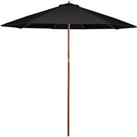 Northlight Seasonal 9ft. Patio Market Umbrella with Wooden Pole