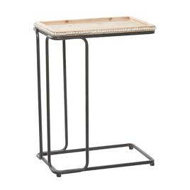 9th & Pike(R) Ceramic Industrial Accent Table