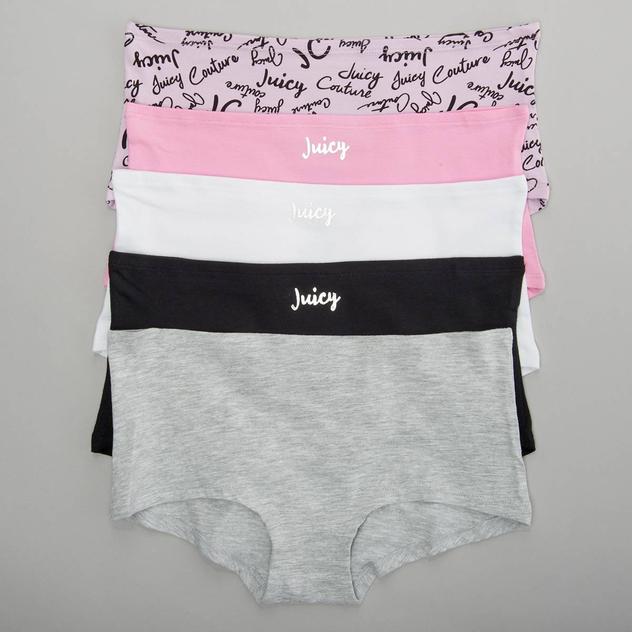 Juniors Juicy Couture 5pk. Boyshort Panties JC9785-5PKDQ