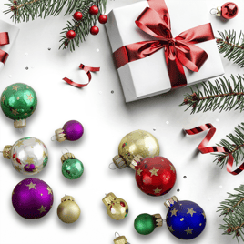 Northlight 16pc. Assorted Glass Ball Christmas Ornaments