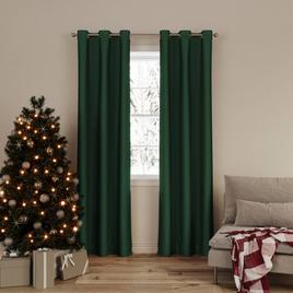 Cassiel Holiday 2pk. Grommet Panel Curtains