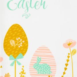 Northlight Seasonal Happy Easter Floral Placemats - Set of 4