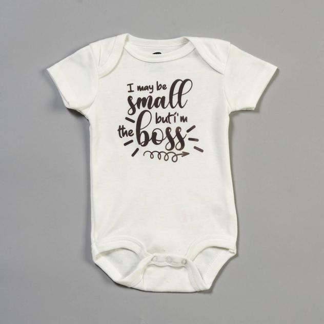 Baby Unisex (NB-9M) Wild Child Small Boss Bodysuit