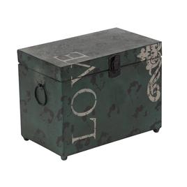 9th &amp; Pike® Metal Chest Storage Trunk Boxes - Set Of 3