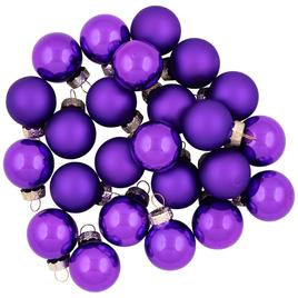 Northlight Seasonal 24ct. Glass Christmas Ball Ornaments