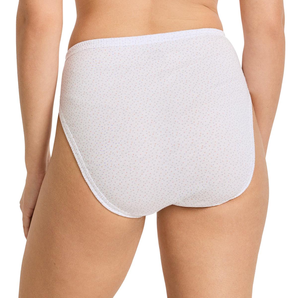 Womens Jockey Elace Qs Dots Brief Panties 1486
