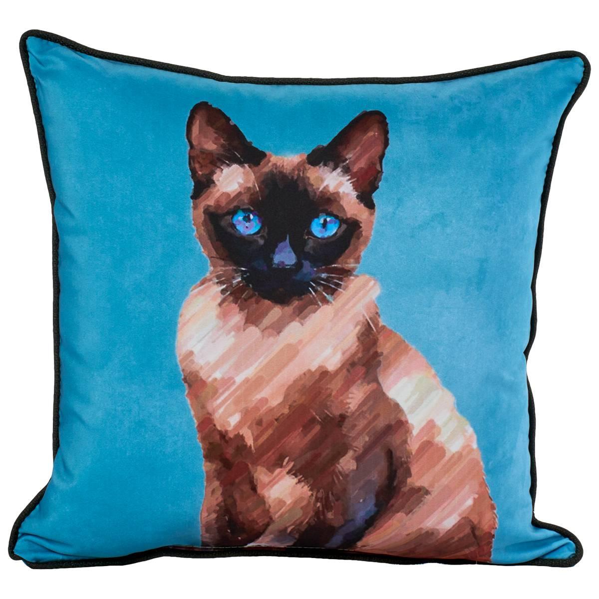 Siamese Decorative Pillow - 18 x18