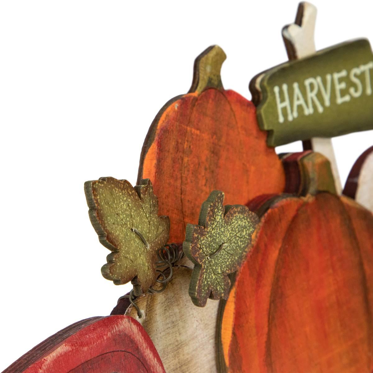 Northlight Seasonal 14in. Red Truck With Pumpkins Decor