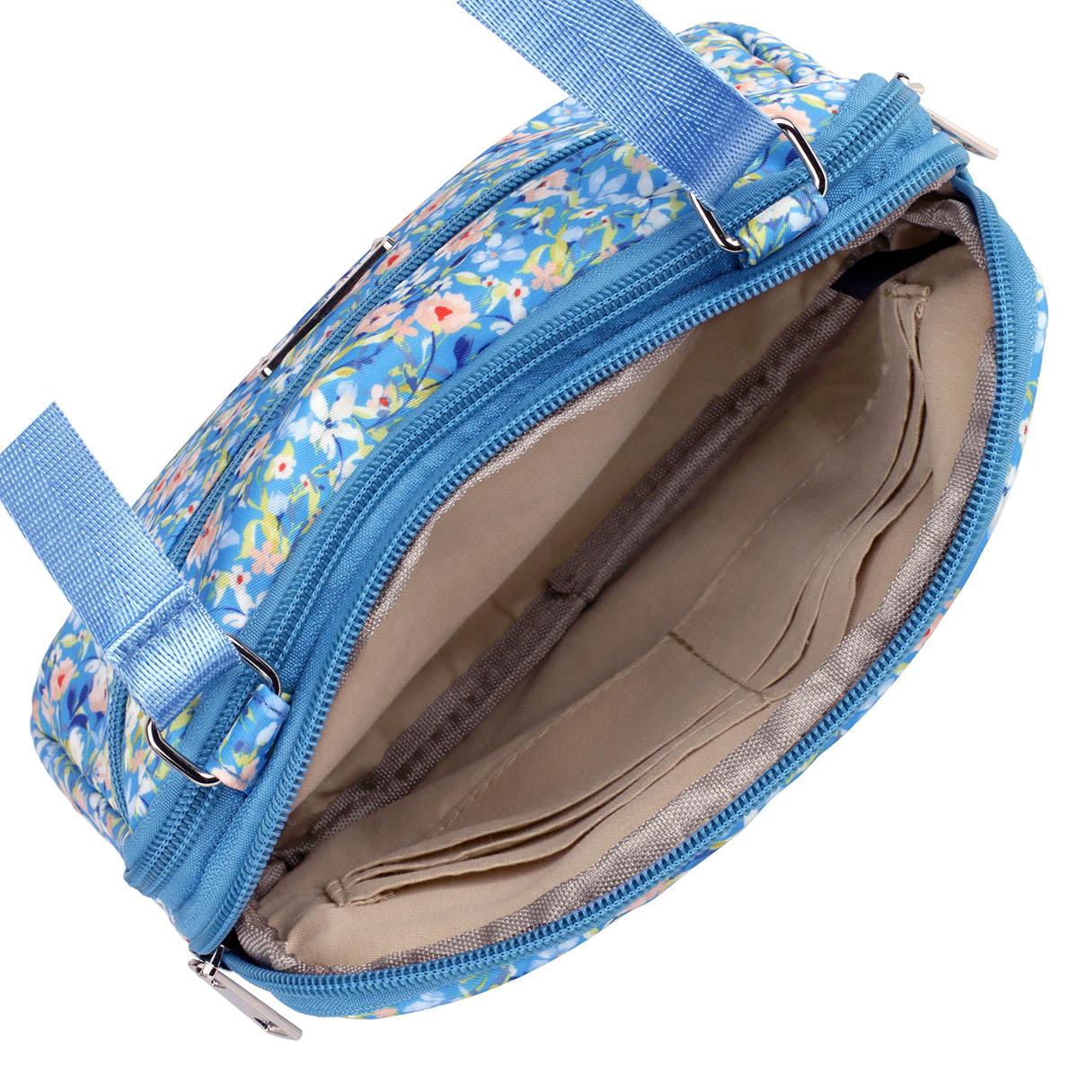Buxton Charlotte Nylon Crossbody $50