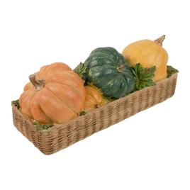 Northlight Seasonal 15in. Rattan Basket Thanksgiving Decor