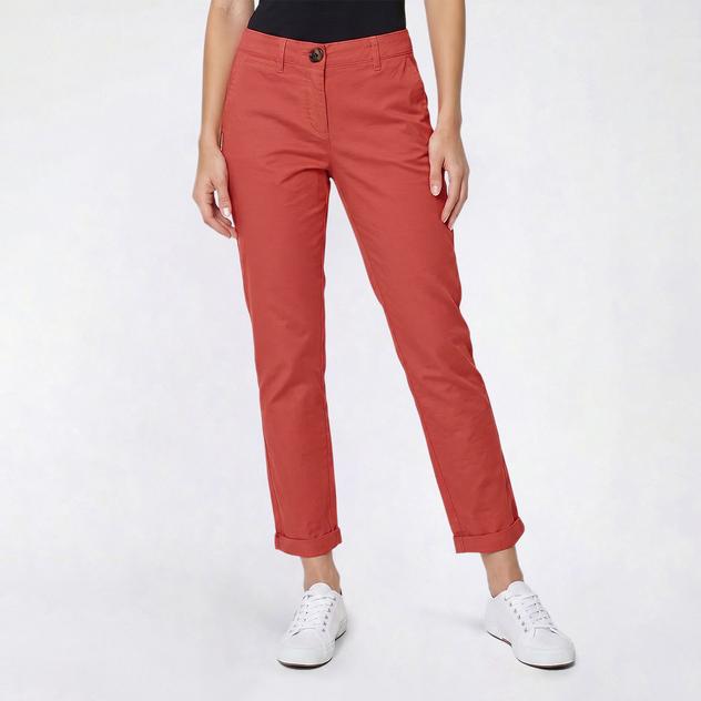 Womens Nautica Montauk Chino Straight Leg Pants