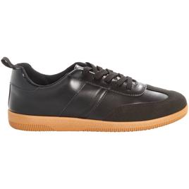 Womens Love 83 Solid Black Fashion Sneakers