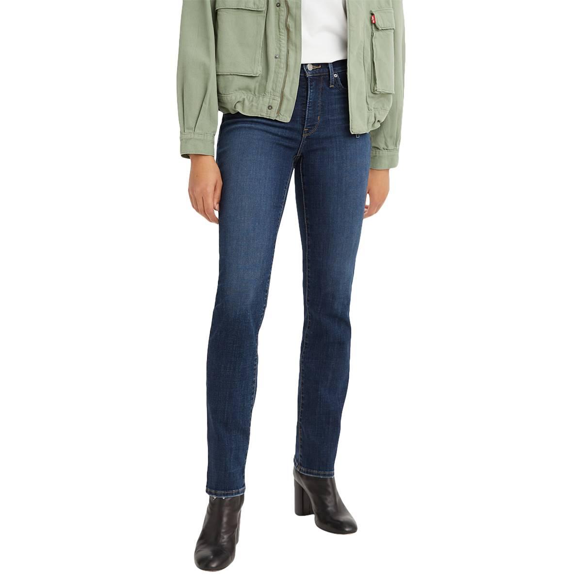 Womens Levis(R) 314 Shaping Straight Jeans - Lapis Loft