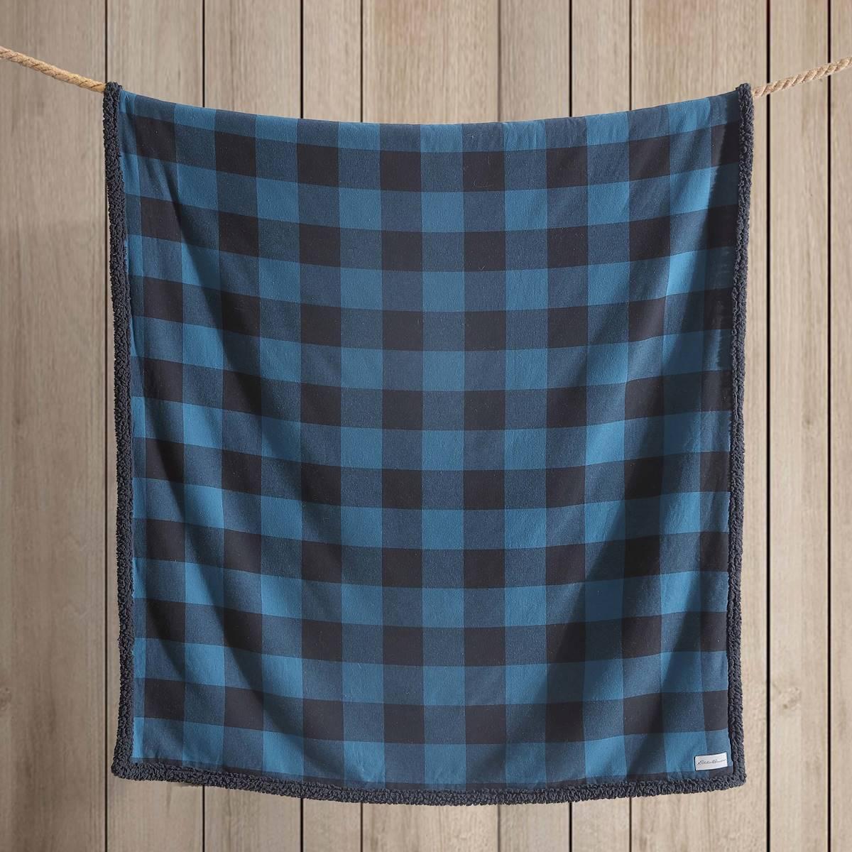 Eddie Bauer Cabin Plaid Cotton Throw