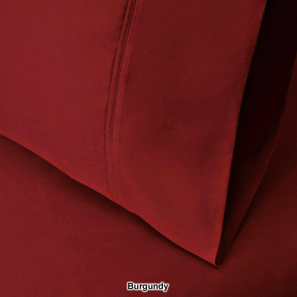 Superior 2pc. 530TC Egyptian Cotton Solid Pillowcase Set