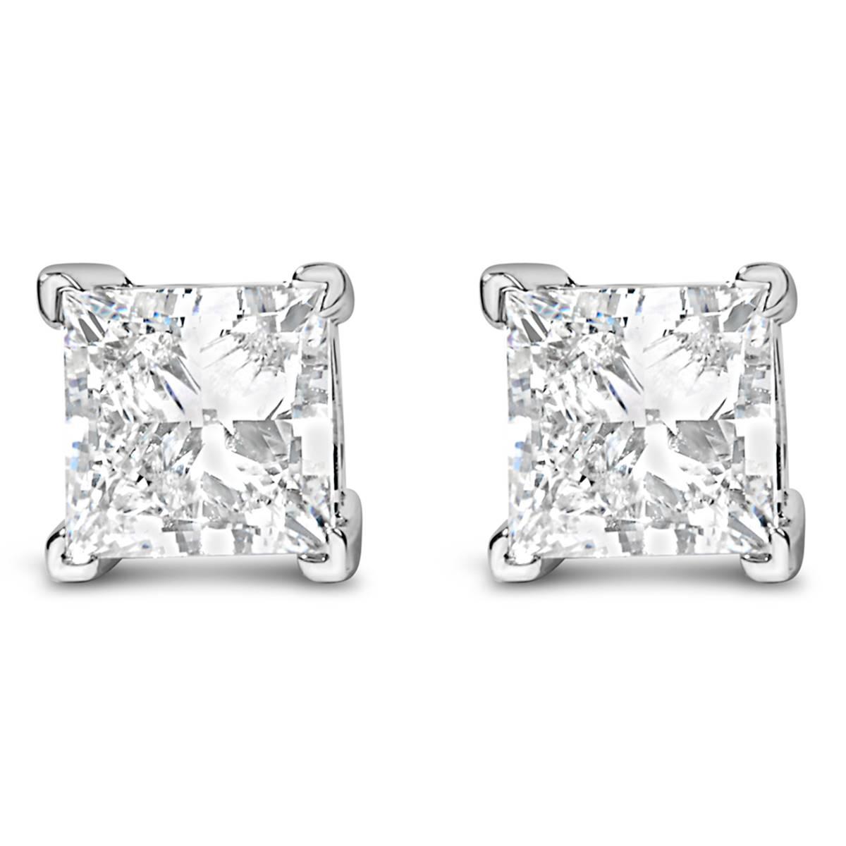 Haus of Brilliance 1 1/2ctw. Lab Grown Diamond Stud Earrings