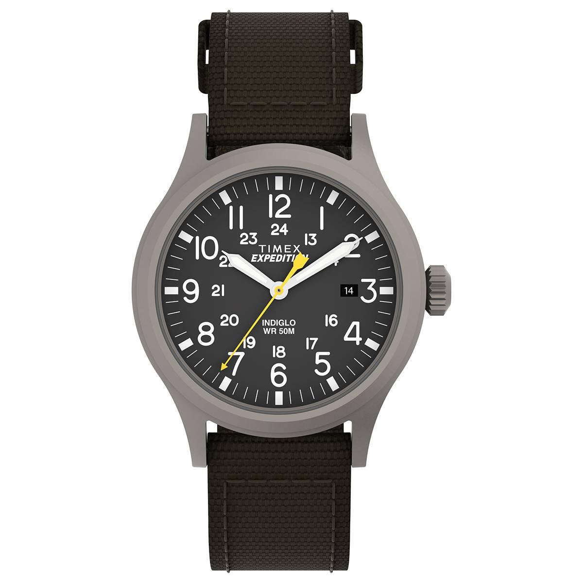 Mens Timex(R) Expedition Scout Black Dial Watch - T49961JT