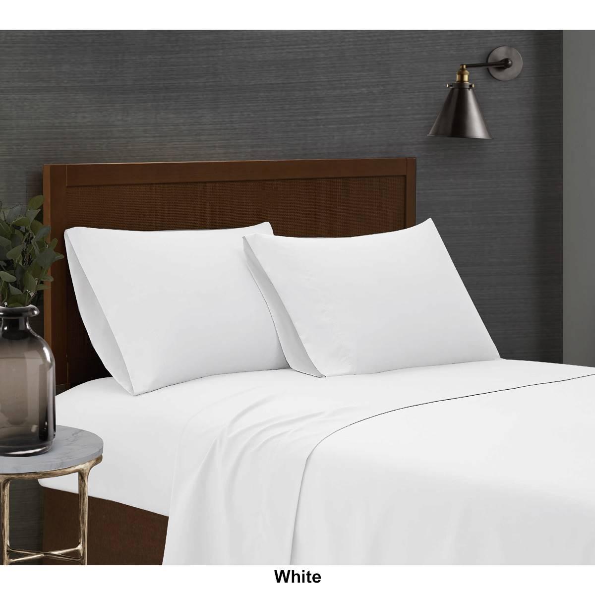 London Fog Garment Wash Solid 180 Thread Count Sheet Set