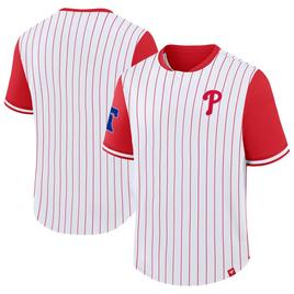 Mens Fanatics Philadelphia Phillies Side Swipe Pinstripe Tee