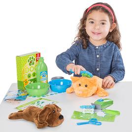 Melissa &amp; Doug(R) Feeding &amp; Grooming Pet Care 24pc. Play Set