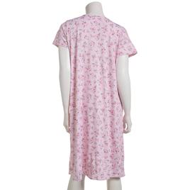 Womens Laura Ashley® Short Sleeve Peached Bouquets Nightgown
